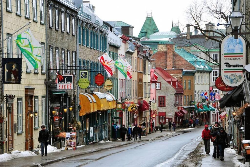 Апартаменты Lit King - 1Ch Bien Situe Pour Decouvrir Quebec Экстерьер фото